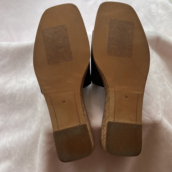 Beautiful black leather Sam Edelman size 6 sandals - Picture 4 of 6